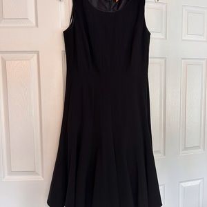 Calvin Klein Black Sleeveless Fit and Flare Dress, Size 8, Versatile, Pretty!